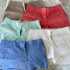FIVE J. Crew Factory Women’s 3.5” Chino Short; Size 2
